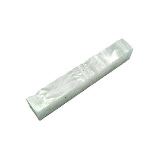 Pearl White Acrylic Pen Blank