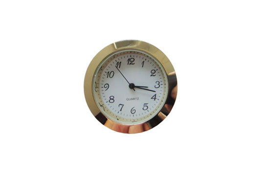 33mm Gold Clock Insert - Numbers