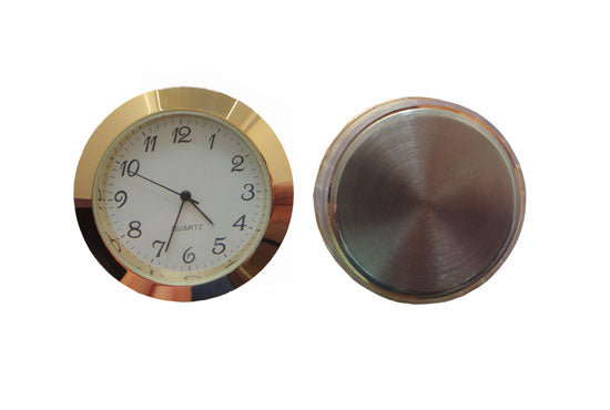 43mm Gold Clock Insert - Numbers