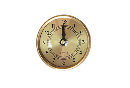 70mm Gold Clock Insert - Numbers