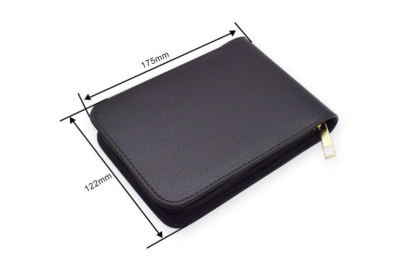 12 Pen Leather Binder