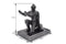 Kneeling Knight Pen Holder Silver