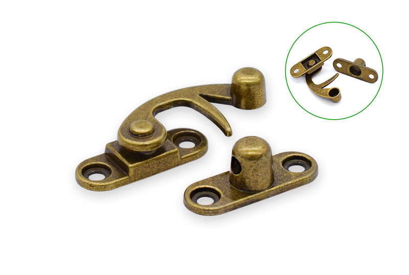 Box Latch - Antique Bronze