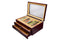 34 Pen Red Wooden Display Box